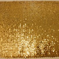 Pailletten goud 38cm.