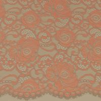 couture kant zalm rose grijs kleur 330