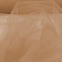 Bruidssluiertule chestnude kleur 683