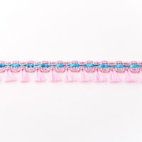 Flosjesband mini roze