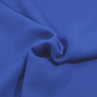 Dubbel crepe wol kobalt blauw azzurro 0465