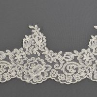 Bruidsband Naomi unbeaded  16cm ivory