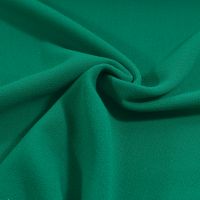 Dubbel crepe wol Kleur emerald groen 0123
