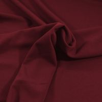 scuba crepe bordeaux rood