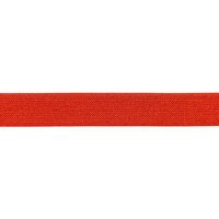 Glitter elastiek 25mm rood