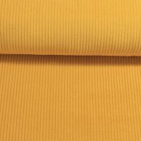 Ribfluweel / washed cord oker geel