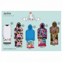 Super Nova patroon Jackie jurk / vest  maat 92 t/m maat 152