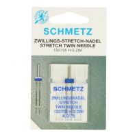 Schmetz  tweelingnadel  stretch 130/705 H-S ZWI 4.0/75