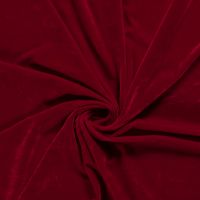 Stretch velours  / fluweel Mobra velours rekbaar rood