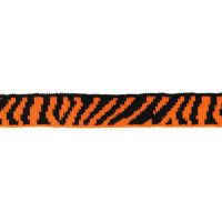 mini cuff Boord zebra oranje zwart 25mm