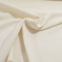 Crepe wol mousseline wol polyester ivory