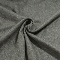 100%cashmere wol tweed groen melange Exclusieve italiaanse stof 