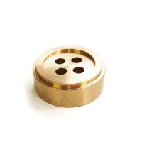Cohana papiergewicht goud kleur  / fixeergewicht diameter van 60mm en een hoogte van 23mm 360gram