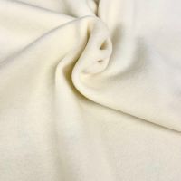 Mantelstof 100% wol ivory