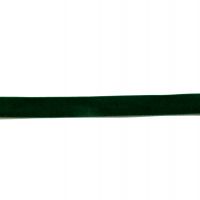 Fluweelband 22mm donker groen