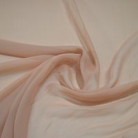 zijde voile nude / huidskleur kleur 142