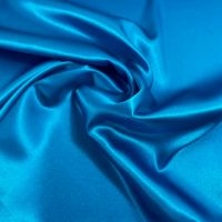 satijn zijde stretch helder blauw (smurf) kleur 034