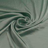 silky satin washed donker mint / dusty green kleur 307