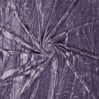 crushed velvet stretch velours mobra lavendel paars
