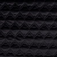 velvet 3-laagse gewatteerde /gestepte stof zwart double face velvet fluweel