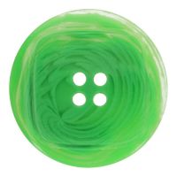 Knoop met vierkant groen 37,5mm