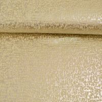 Jacquard print creme goud italiaans design 