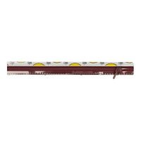 Rits 25cm opti s40 kl 763 donker rood