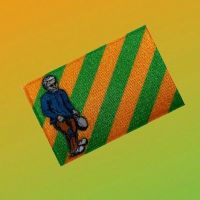 Officiële kruikenstad Groen-Oranje Kruikenstadvlag-embleem