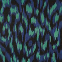 stretch viscose groen blauw NEW COLLECTION