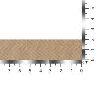 keperband katoen 20mm beige kleur 886