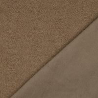 fleece Teddy boucle double face beige