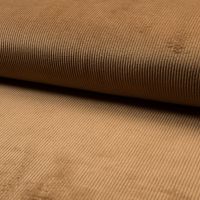 stretch corduroy / rib fluweel washed cognac