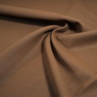 Kameelhaar double wool Exclusieve Italiaanse mantelstof stretch camel kleur