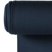 Boordstof donker indigo blauw kleur 007