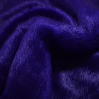 coupon 80x190 imitatiebont / fake fur kleur kobalt blauw