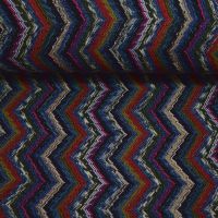 Gebreid italiaans design missoni Blauw multi