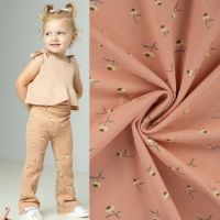 cutie waffle / wafel tricot daisy dusty zalm Qjutie & the qjutest k47056-320