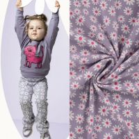 rib jersey  daisy dusty lila k47054-430  Qjutie & the qjutest