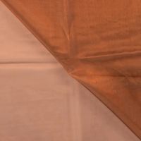 Organza polyester terra / brique kleur 370