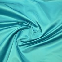 zijde duchesse satijn turquoise