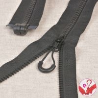 50cm magneet rits deelbaar 50cm zwart