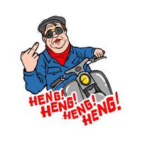 Heng heng heng....Boer Harm opstrijk embleem