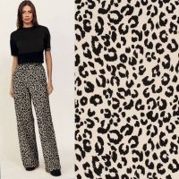 stretch luipaard / leopard print beige # My image