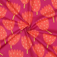 Nerida Hansen fine poplin tulips pink #Nerida Hansen