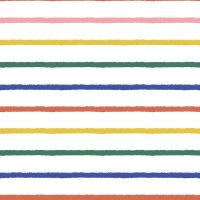 katoen poplin strepen multi colors