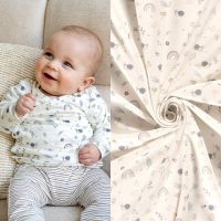 katoen tricot jersey slakken B-trendy