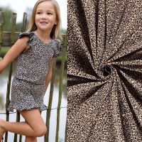 katoen tricot jersey panter print B-trendy editie 22