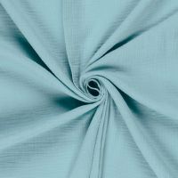 Hydrofiel katoen  / muslin katoen 3 laags indigo blauw