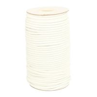Koord elastiek 3mm rond wit 