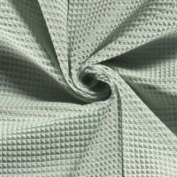 Coupon 070x150 Wafelstof wafeldoek  mint groen kleur 20